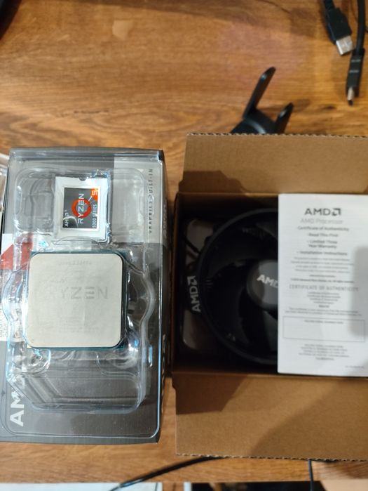 AMD Ryzen 5600g unlockocked chłodzenie stan idealny