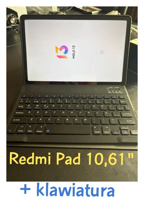 Redmi Pad 10,61” + etui z klawiaturą