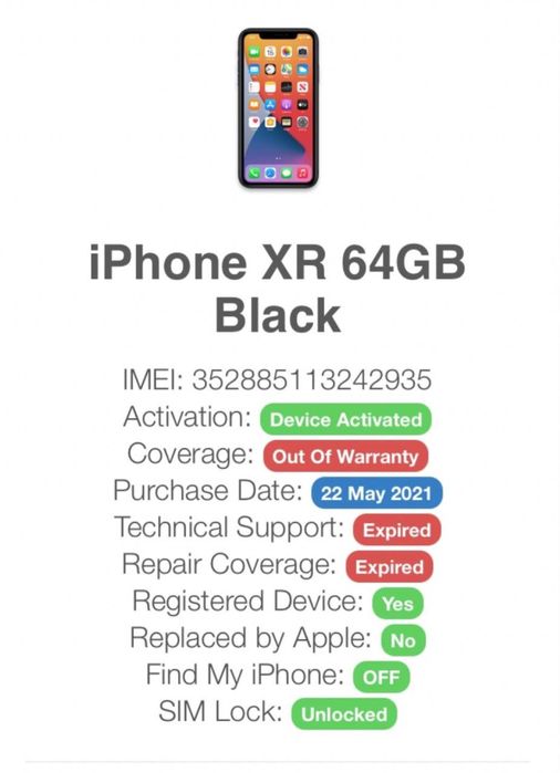 Плата без iCloud iPhone Xr 64Gb/iPhone 11 64Gb