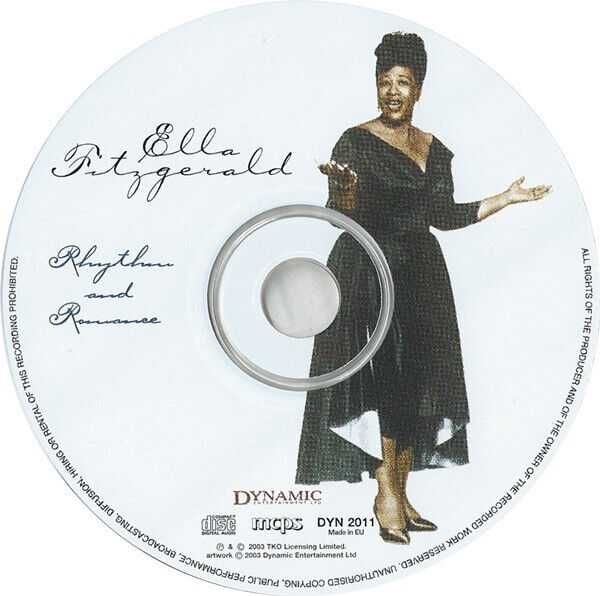 Cd rhythm and romance-ella fitzgerald