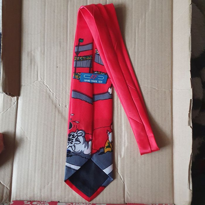 Krawat Goofy,Kaczor Donald, Myszka Miki jedwab(k-7)