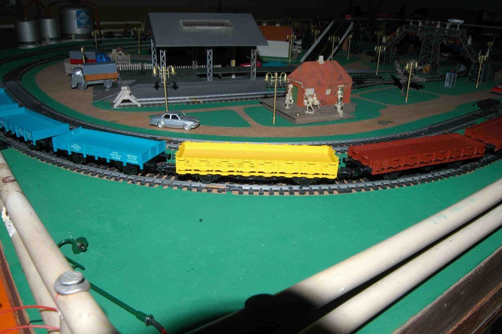 Vagão gôndola amarelo ROCO HO