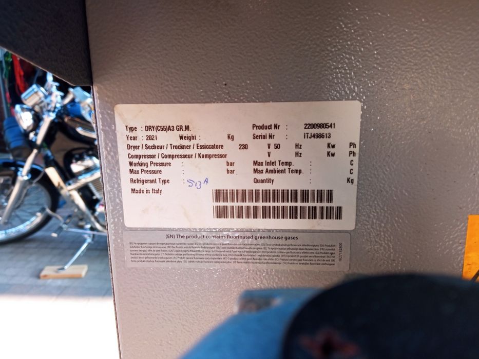 Kompresor śrubowy creemers 4 kw