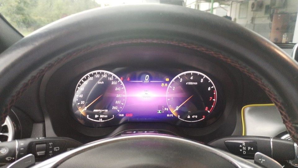 Quadrante Digital Mercedes CLA/GLA/Classe A (Novo)