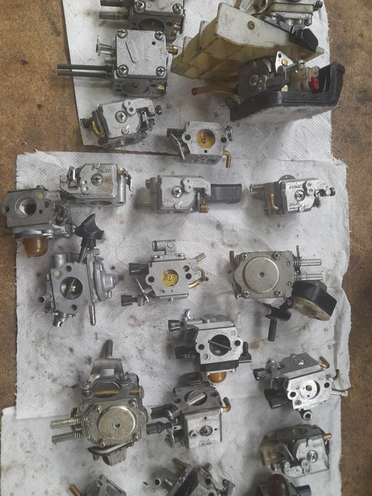 Carburadores de motosserras e rocadoras