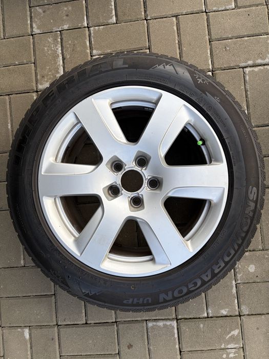 Felgi aluminiowe 17 cali oryginalne Audi, opony 225/55/17