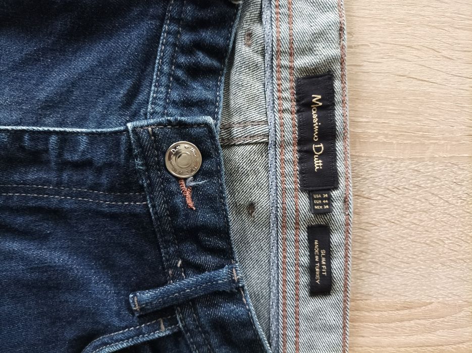 Massimo Dutti spodnie jeansowe