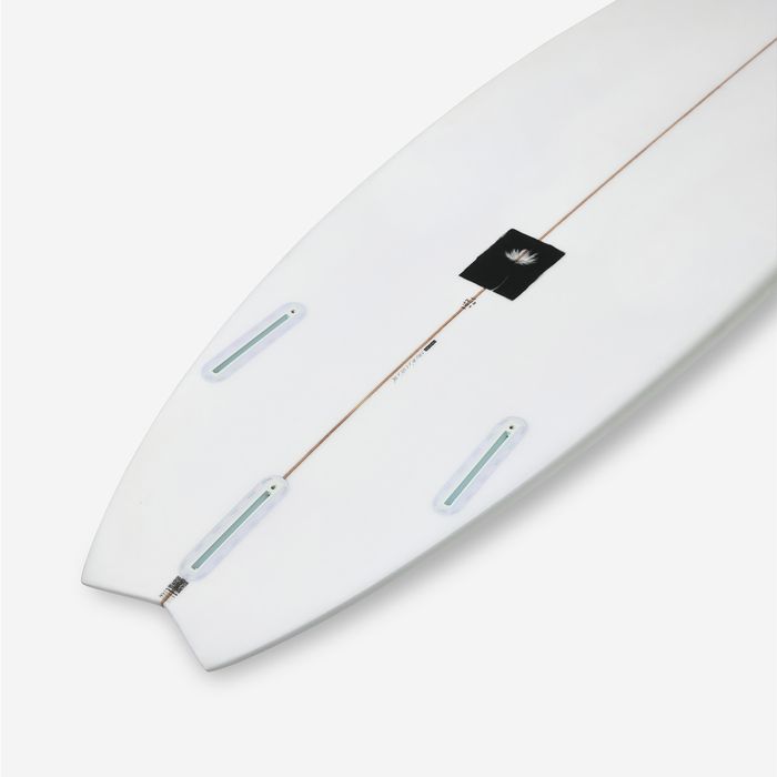 Prancha shortboard 5'8 à 6' - ondas pequenas com caixas Futures sem