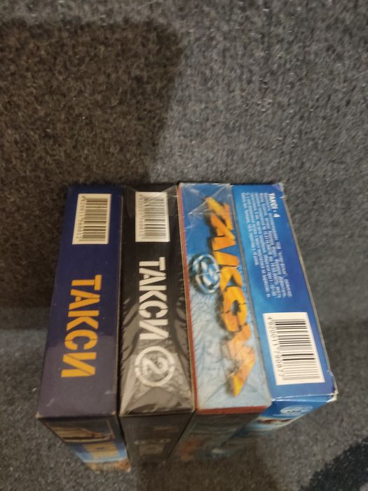Продам видеокассеты Такси 1-4 VHS Відеокасети