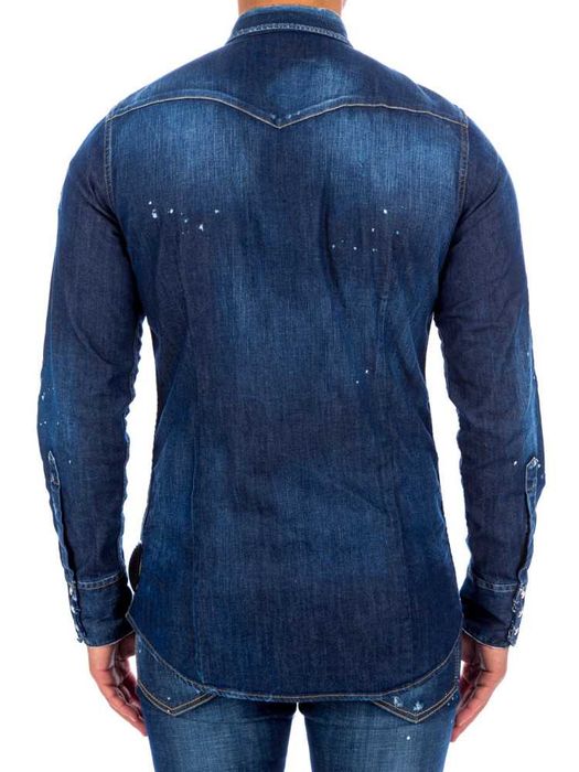 DSQUARED2 unikatowa męska koszula MADE IN ITALY-40%%%