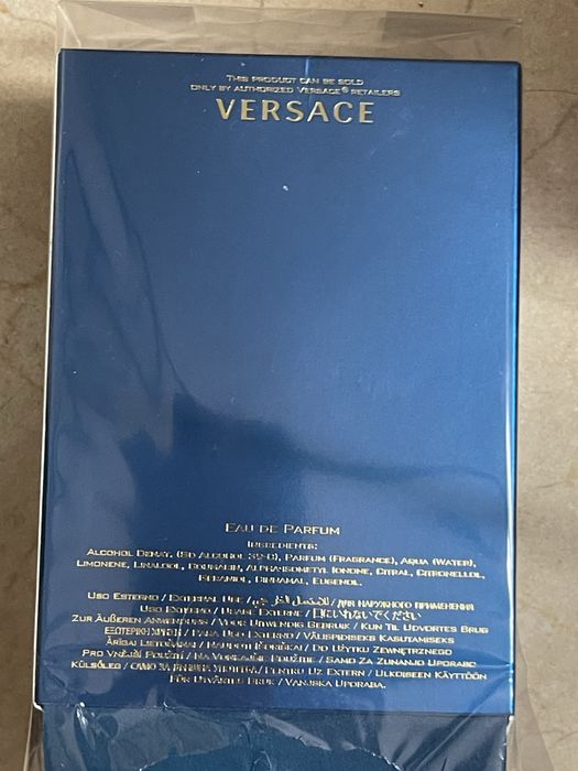 Versace Eros Eau de Toilette 100ml  Novo com talao e caixa impecavel