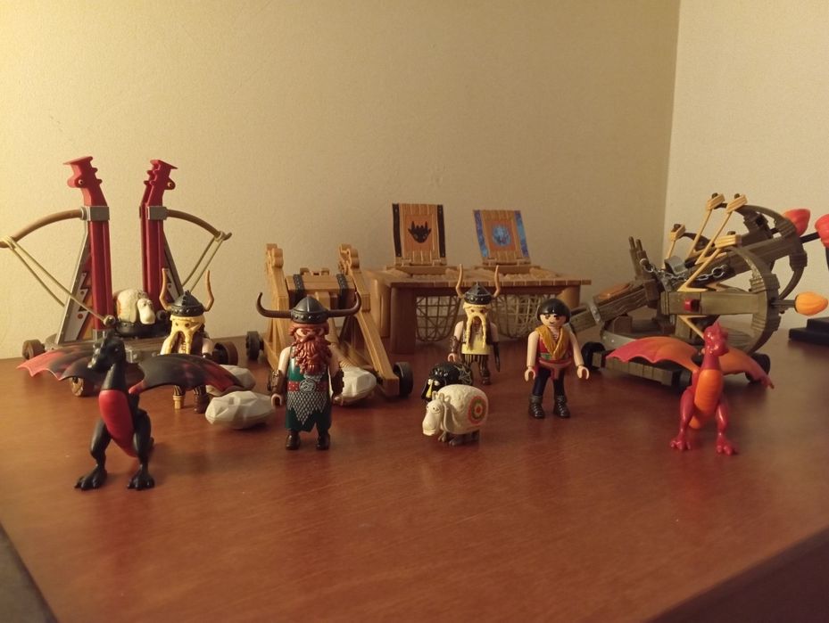 Playmobil Personalizado - 3 conjuntos - "como treinares o teu dragão"