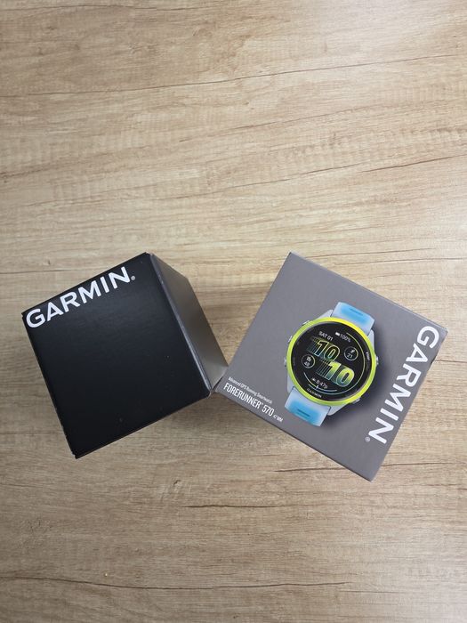 Garmin Forerunner 570 żółto turkusowy 47 mm
