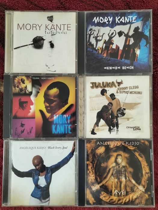 CD диски, коллекция африканской музыки,afro-beat,pop