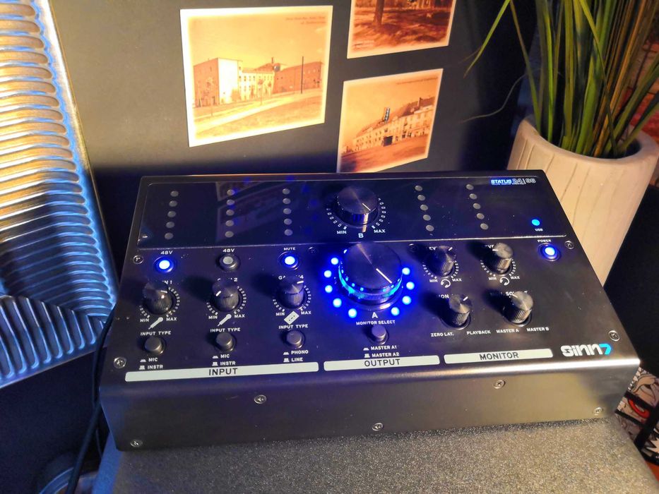 Interfejs audio Sinn7 Status USB, zewnętrzna karta dźwiękowa,