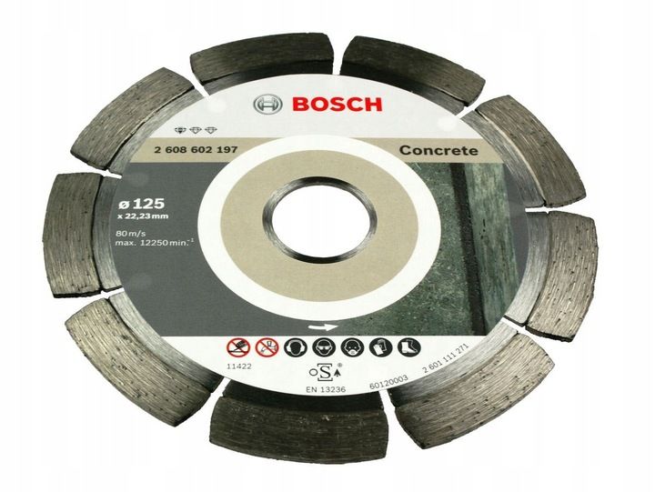 Bosch Tarcza Diamentowa 125mm Bardzo Twardy Beton
