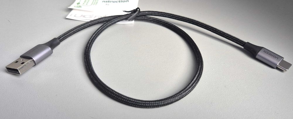 Ugreen Kabel do ładowania USB C Galaxy S24, S24+, S23, S22, S21, A73