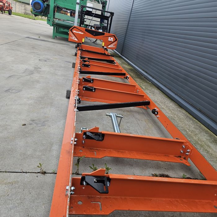 Trak taśmowy spalinowy wood mizer lx 50 7m torowiska