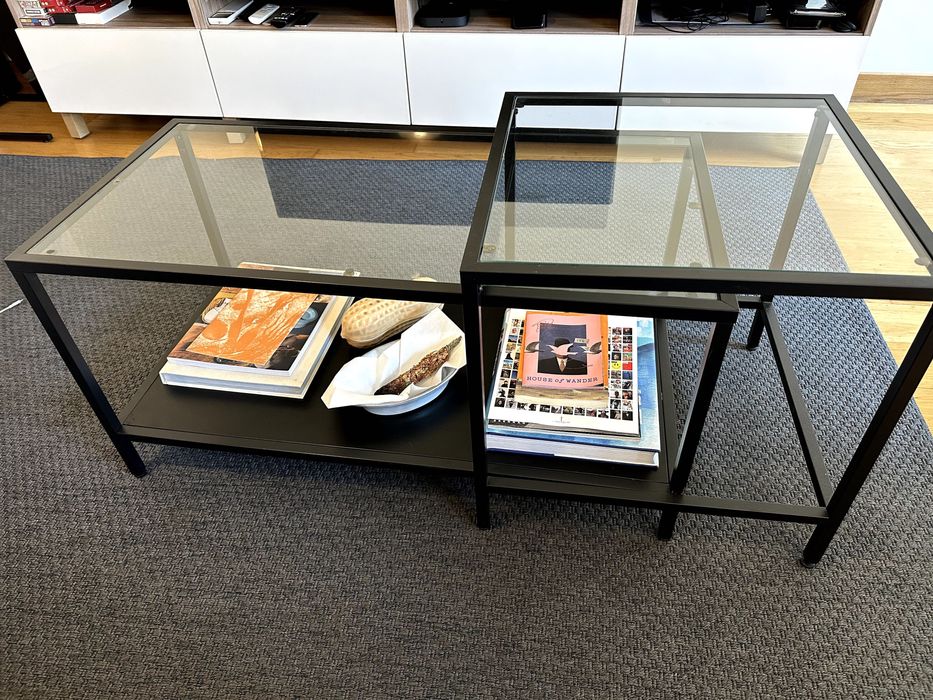 IKEA VITTSJÖ – Kit mesa de centro 2 peças