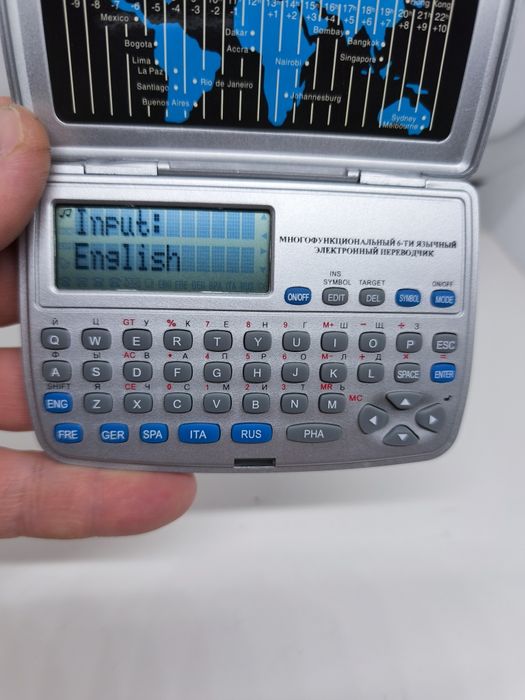Многофункциональный 6-ти шестиязычный электронный переводчик