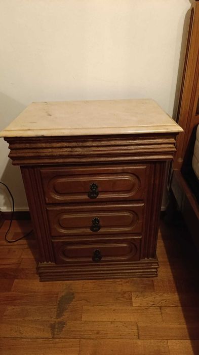 Conjunto de quarto completo ou peças separadas - Madeira maciça