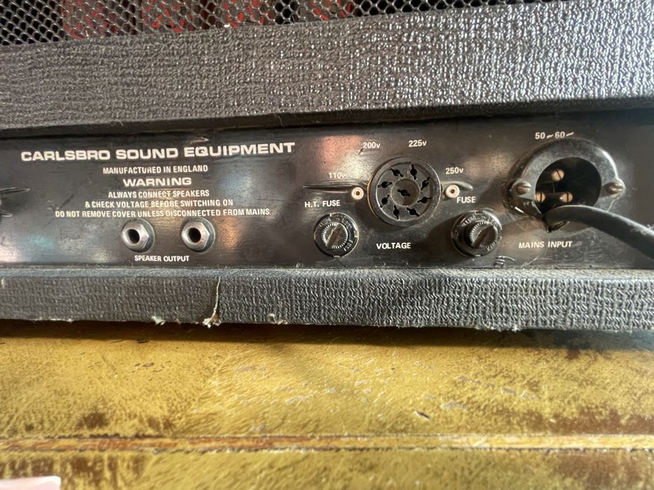 carlsbro cs100 pa reverb 100 watts