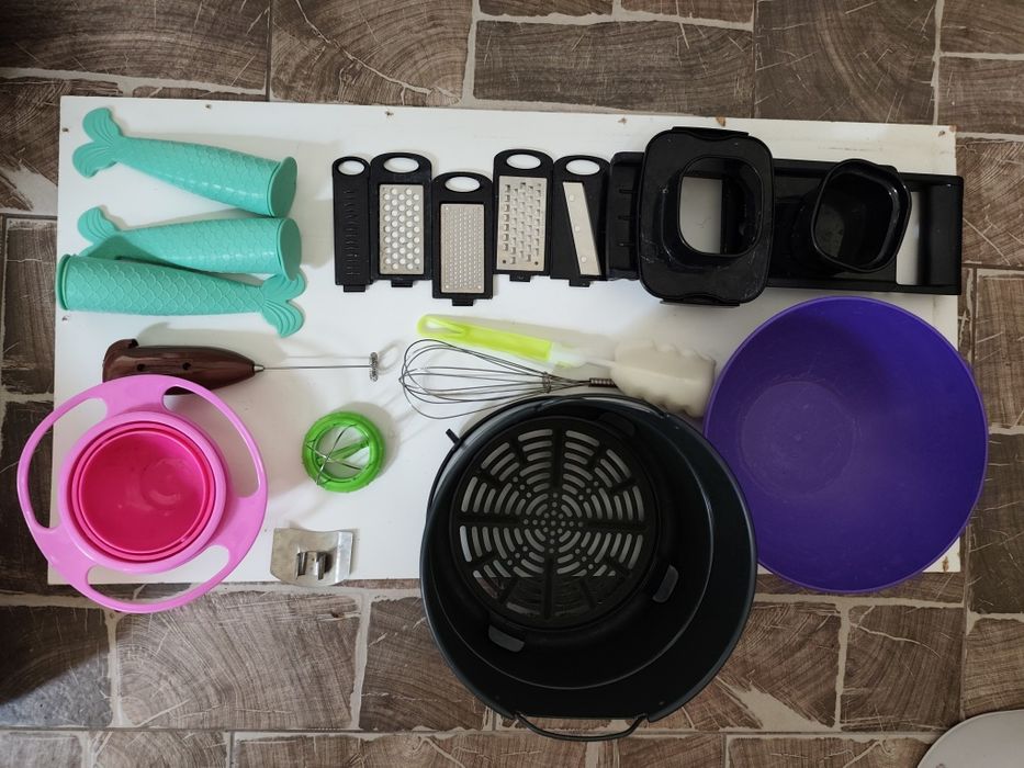 Посуд кухня силікон нержавійка терка шинковка tupperware instant pot