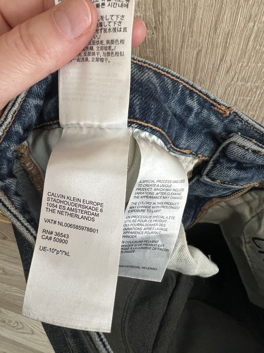 Spodnie jeansowe Calvin Klein Jeans