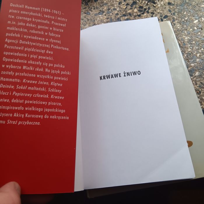 Książka;Krwawe żniwo;