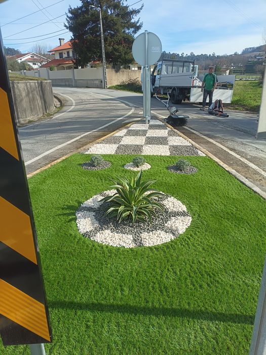 Relva sintética/artificial/jardins/lazer