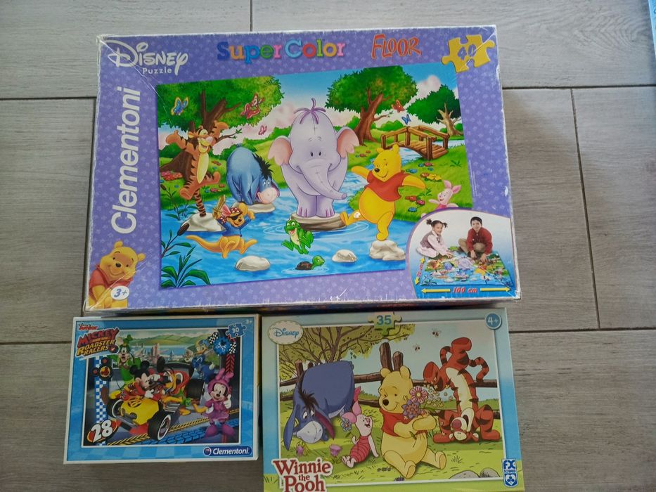 Puzzle dla dziecka niekompletne