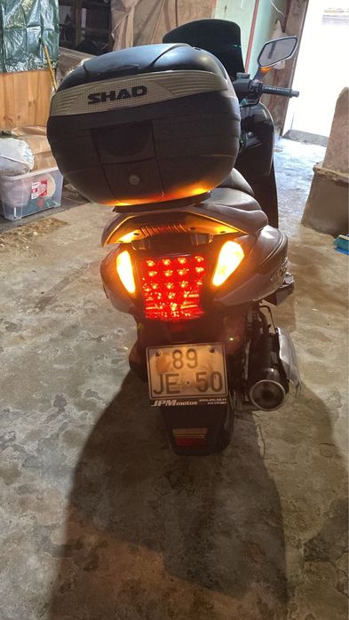 Sym gasolina motociclo