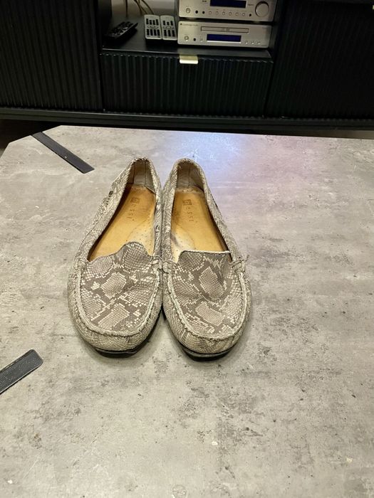 Mokasyny damskie Nessi rozmiar 40 print zwierzęcy