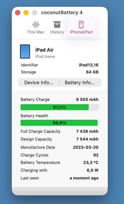 Apple iPad Air 5 (M1) 64GB Wi-F  без нюансів особиста зустріч