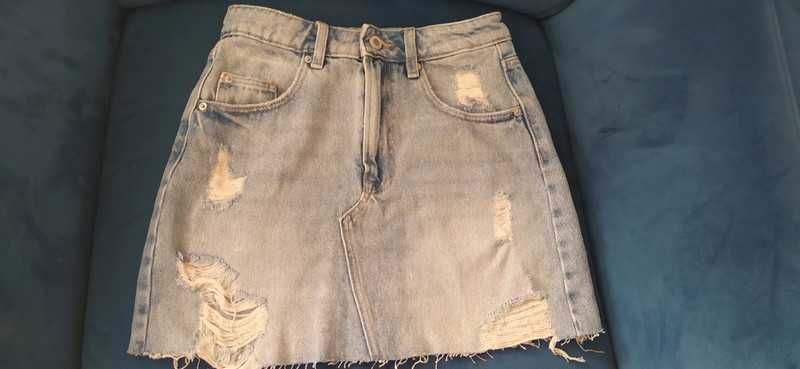 Spódnica jeans,r Xs