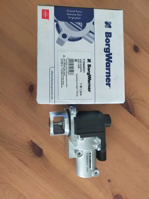 Zawór EGR Borg Warner 710940D/1,   AXJ51,  VW, Audi,