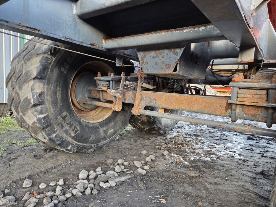 Przyczepa skorupowa, budowlana , 8,12, 14 ton , tandem, lambert,