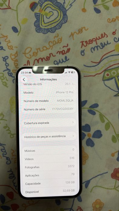 Iphone 12Pro Dourado