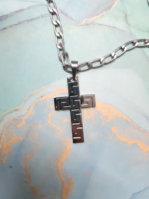 Colar/corrente para homem ou jovem,  cor prata