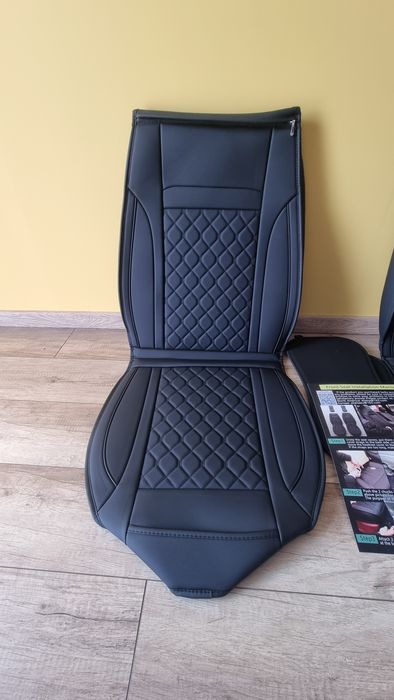 Pokrowce samochodowe uniwersalne skóra vw audi seat skoda opel bmw tuning renault opel