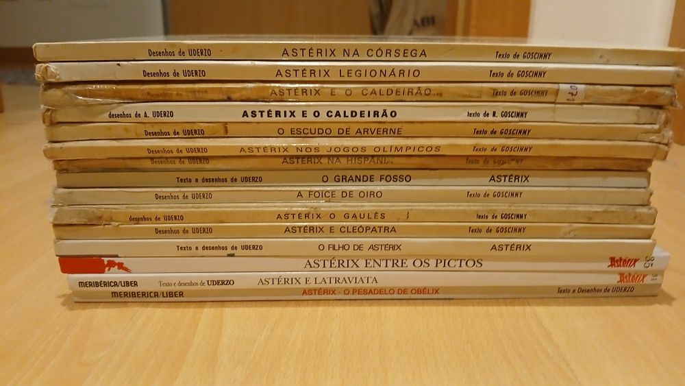 Livros  BD asterix
