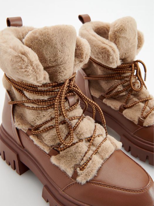 Ботинки женские кожа Reserved