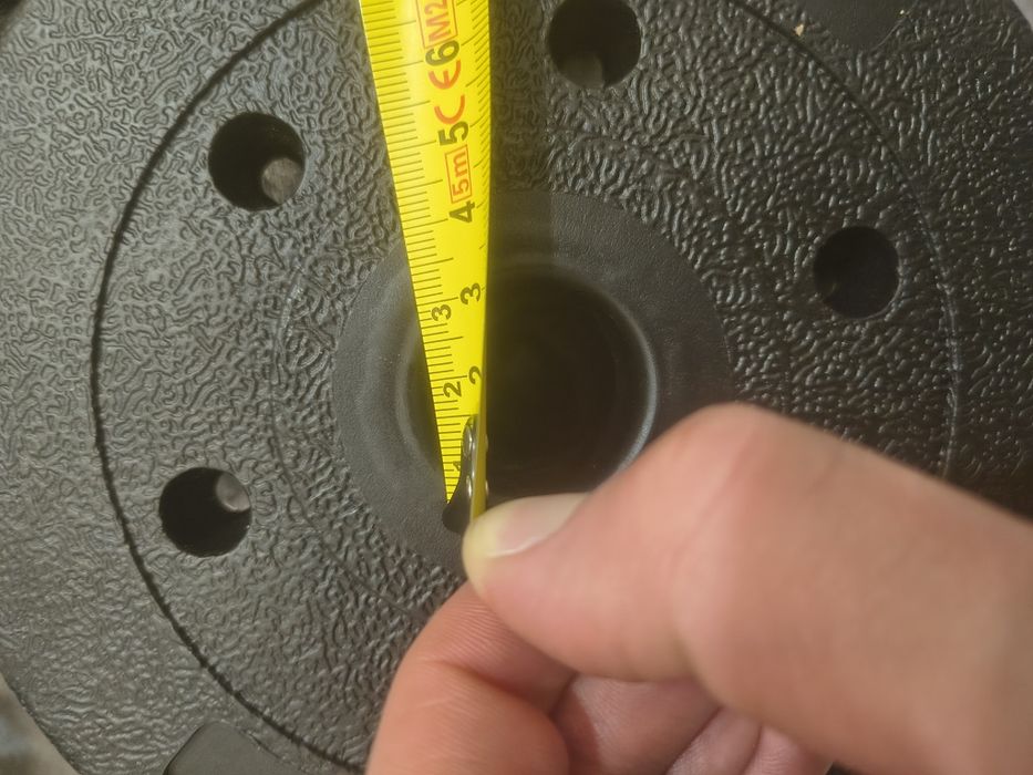 Zestaw hantli 2x10kg 20kg bitumiczne regulowane Sztangielki Ciężarki