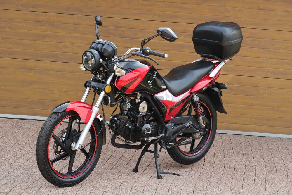 Junak 901 rs 50/125 – Dynamiczny | Kufer w zestawie | Gotowy do jazdy | Transport Cała PL