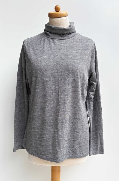 Golf Szary L 40 Stockh Lm Wełna Wełniany Szarość