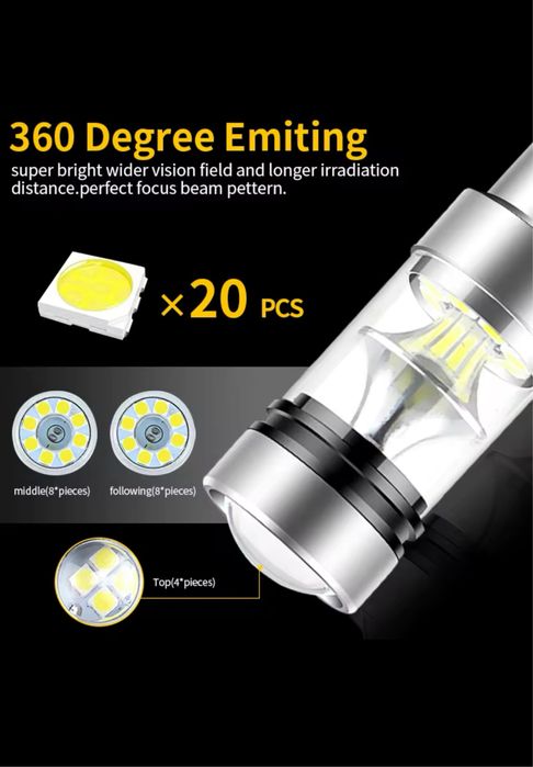 Luz led diurna/mínimos peugeot