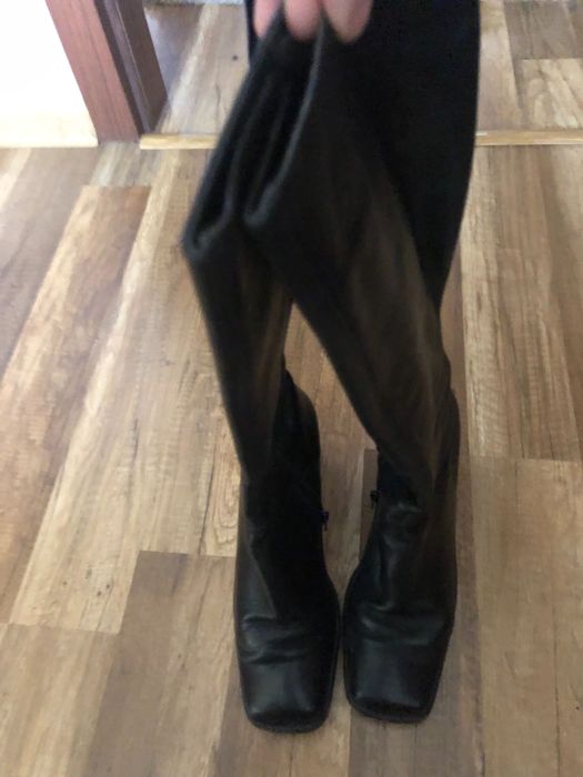 Kozaczki długie czarne 38