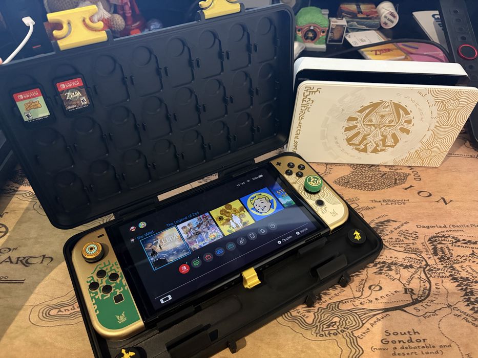 Case compatível com Switch e Swicht oled