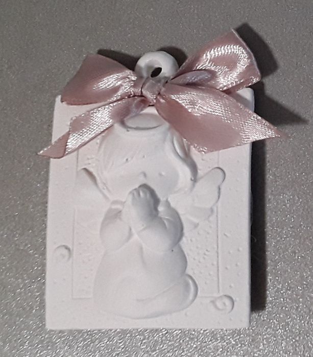 Angel plaster magnet, baptism/communion keepsake, new!64584902279937123