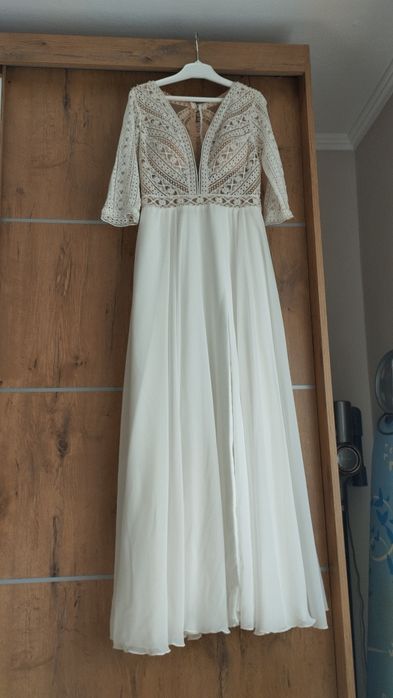 Suknia ślubna Boho
